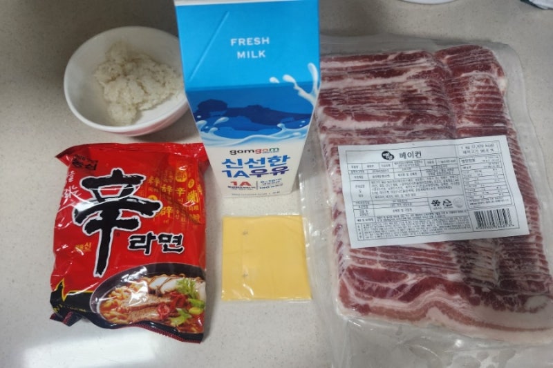 간단 신라면 리조또 레시피 신라면 리조또 만들기