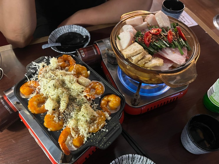  [청라이자카야] 청라안주맛집 시선에서 나베랑 새우퐁듀 먹음!