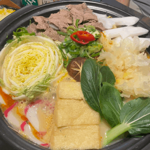 [성북구/성신여대] 야외 테이블 있는 한식 술집 '예술관 성신여대점' - 한우사골 마라 스지전골