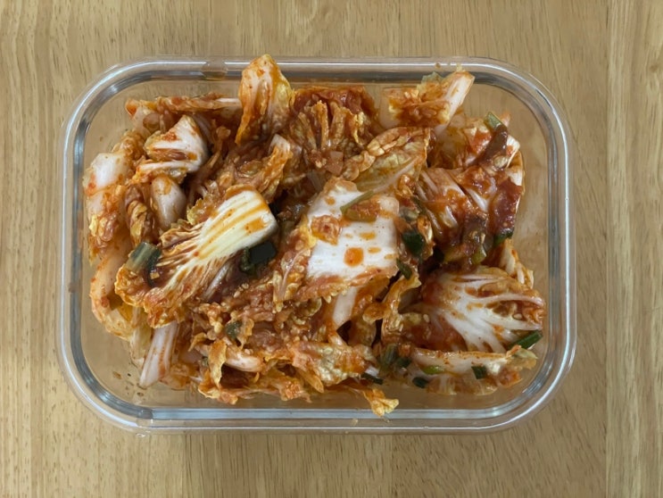  초스피드 겉절이 만드는 법 양념 레시피 알배추 요리