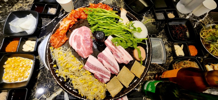  영주 택지 맛집 고기를굽다 고기집