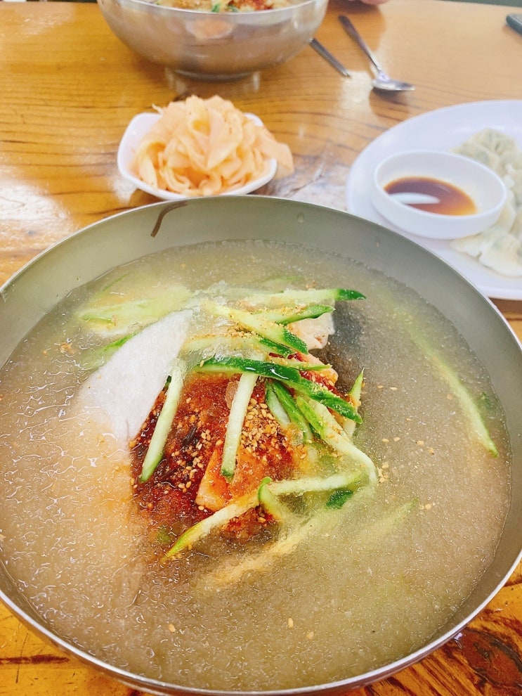  화성 융건릉 맛집 온육수가 맛있는 청학동 칡냉면