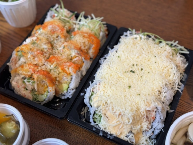 상암동 롤 맛집 - <b>미미</b>롤집 (새우튀김롤, 크림치즈롤) 후기