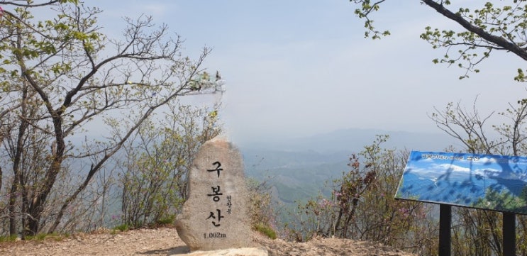  100대명산 : 구봉산 구름다리넘고 넘어 1봉부터  9봉까지 천왕봉 오르다