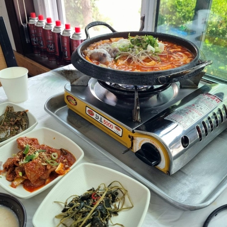  강릉 순두부전골 맛집 차현희 순두부 청국장