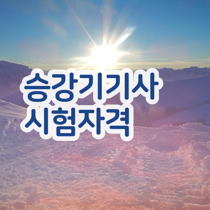  승강기 기능사 승강기기사 시험응시조건 집에서 온라인으로 쉽고 빠르게 완료한 과정