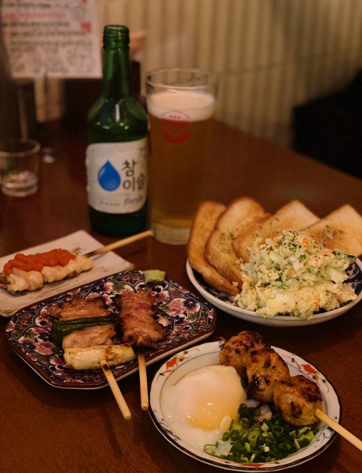  [수유 이자카야 쿠시] 웨이팅 필수! 꼬치뿐아니라 안주가 맛있고 분위기좋은 술집 추천!