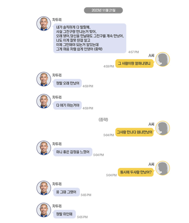<b>차두리</b> 내연문제로 <b>고소전</b> <b>차두리</b> 이혼 조정 실패