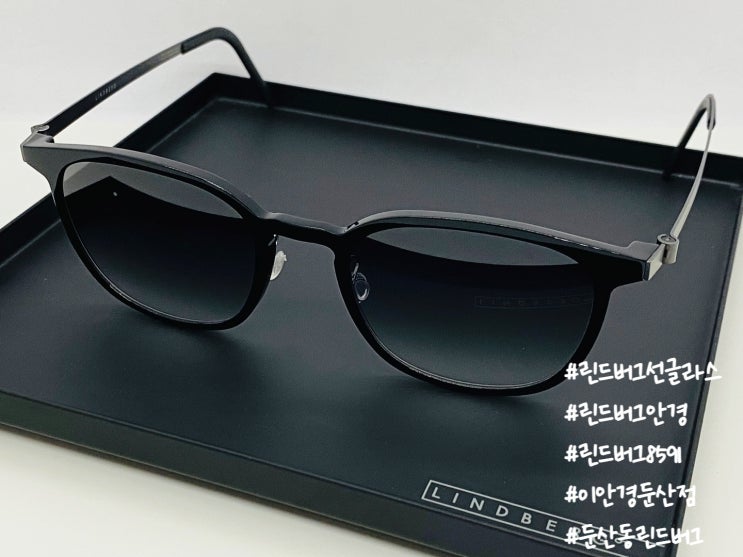  대전 린드버그 선글라스 8591 아넬형 선글라스 도수작업까지 완벽한 선글라스 대전 린드버그 이안경 둔산점 LINDBERG8591