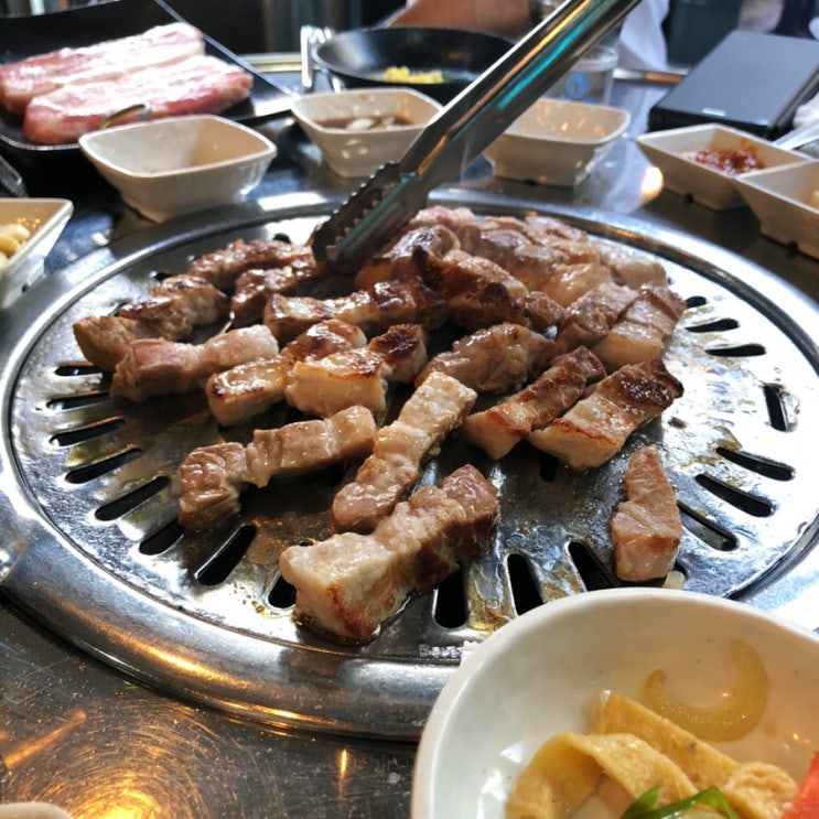  인천 송도 야장 삼겹살 맛집 엄차고