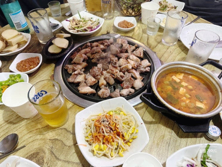  대구 칠성동 대구역 맛집 성냥통막창 뽈살 삼겹살 후기