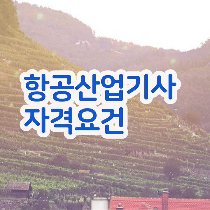  항공산업기사 준비물 항공산업기사 시험응시자격 독학으로 반 년만에 준비한 팁
