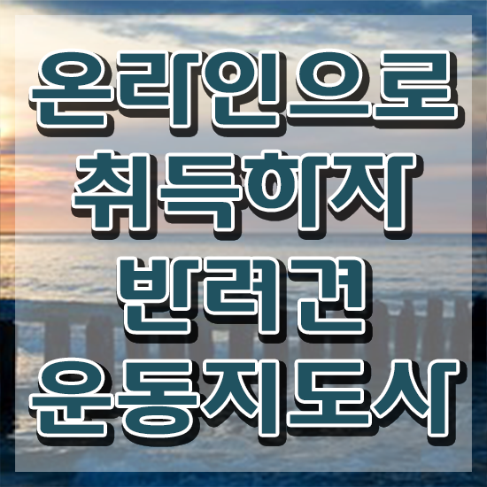  40대남자자격증 , 반려견운동지도사 인강으로 학점따서 실무경력 없어도 쉽고 빠르게 준비하는 꿀팁 모음