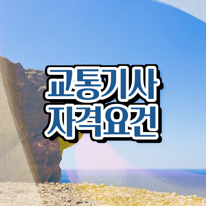  교통기사 실기 후기 교통기사 취득자격 온라인 수업으로 1학기에 끝낸 팁