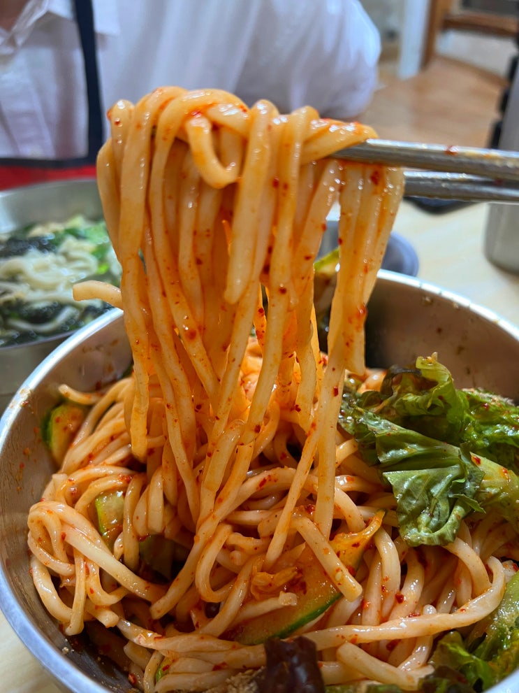  [내돈내산] 서울 문래동 칼국수,칼비빔 맛집/영일분식 솔직 리뷰