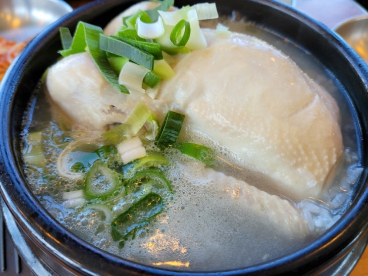  올레길삼계탕에서 기력보충, 아산 현지인맛집, 복날 휴무