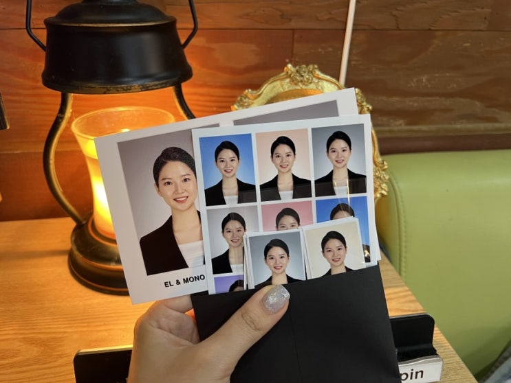  신촌역 사진관 이엘스튜디오 증명 여권 취업사진