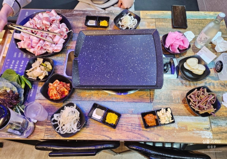  대구 성서 쇼핑월드 맛집 일품대패 흑돼지대패 후기