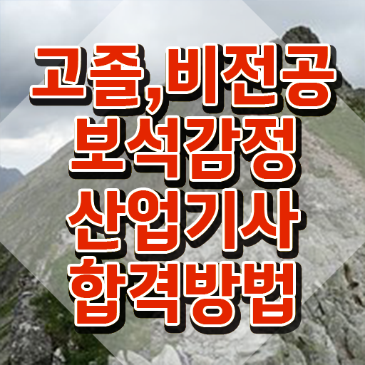  보석감정산업기사 응시자격 인강만 듣고 5달만에 성공한 팁