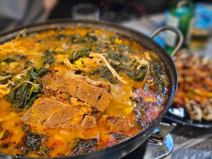  이천 하이닉스 후문 감자탕이 맛있는 다온식당