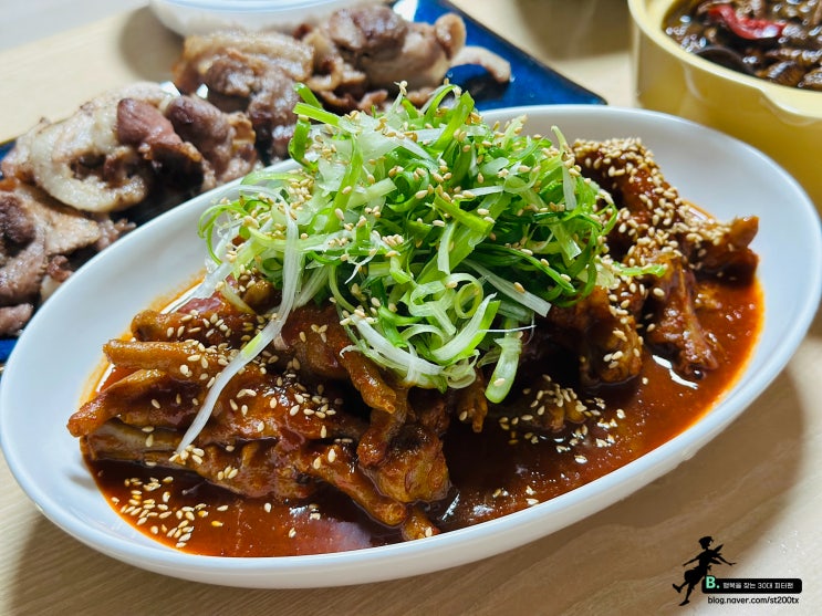 충북마켓 괴산고추닭발 밀키트 간편하고, 맛있게 맵다!