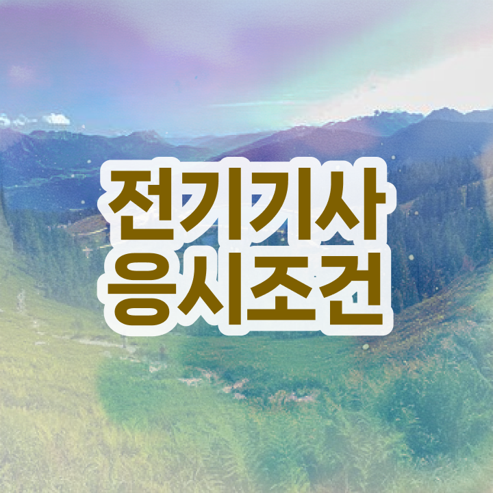  전기기사 실기 전기기사 자격요건 독학으로 1학기 만에 준비한 노하우