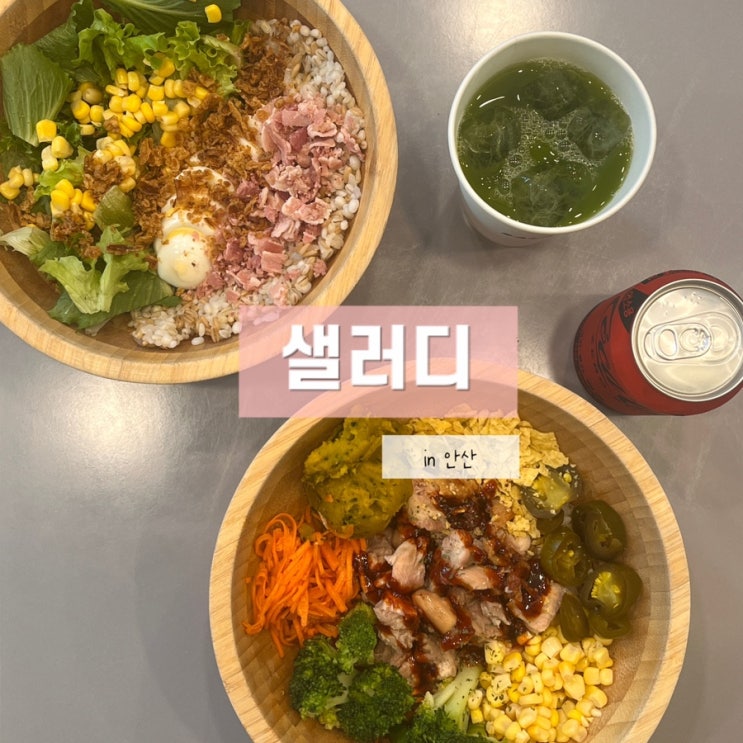  고잔동 샐러드 고잔동 포케 맛집 샐러디 고잔중앙점 프로틴박스 후기
