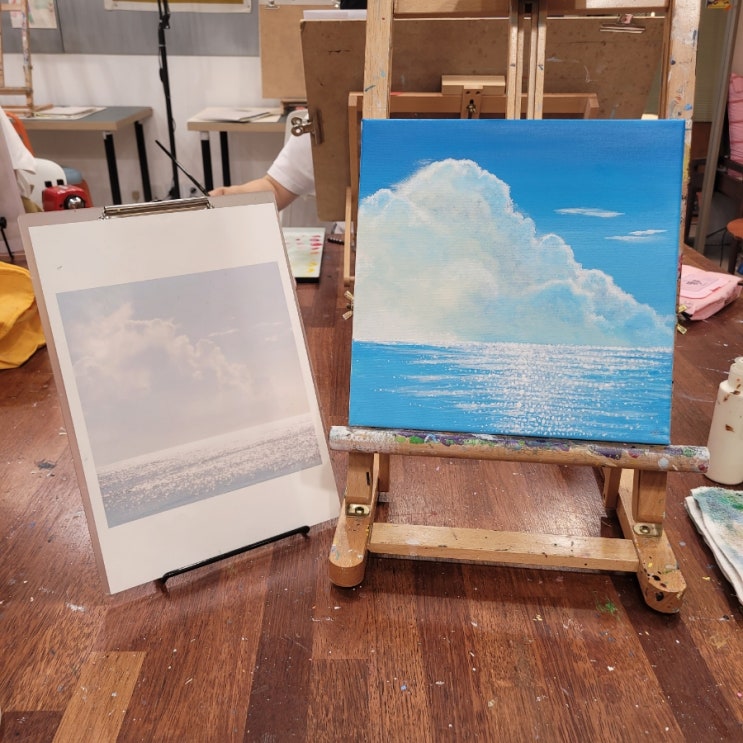  잠실 원데이클래스 :[카우치 드로잉 클럽]후기/ 그림 그리면 스마트폰 디톡스돼요!