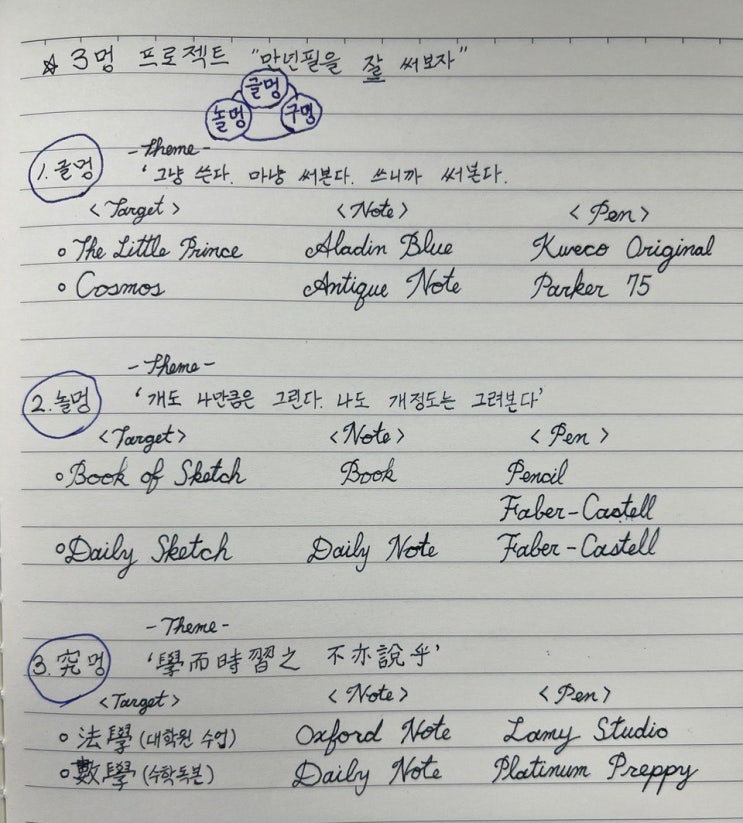  [만년필로 뭐할래] 불멍보다 물멍보다 좋은, 글멍으로 초대합니다~