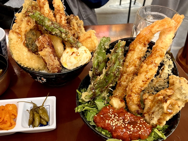  연남동 맛집 저스트텐동 연남본점 평일 저녁 웨이팅