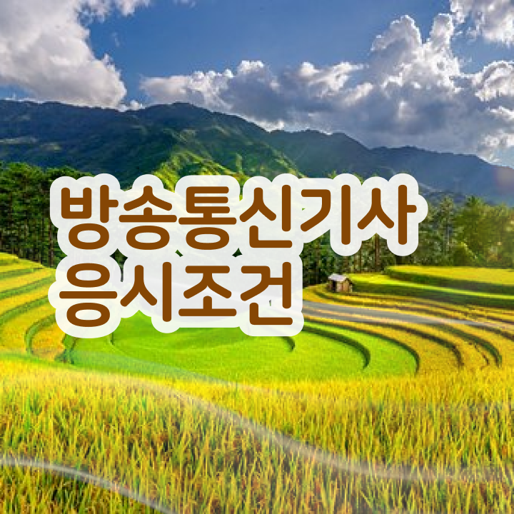  방송통신산업기사 방송통신기사 응시자격 집에서 온라인으로 간단하게 준비한 비법