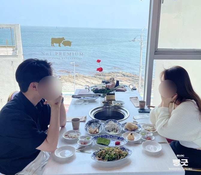  부산 송정동 맛집, 해수욕장 오션뷰 앞 고기 먹으러 내돈내산 넘버원화로구이