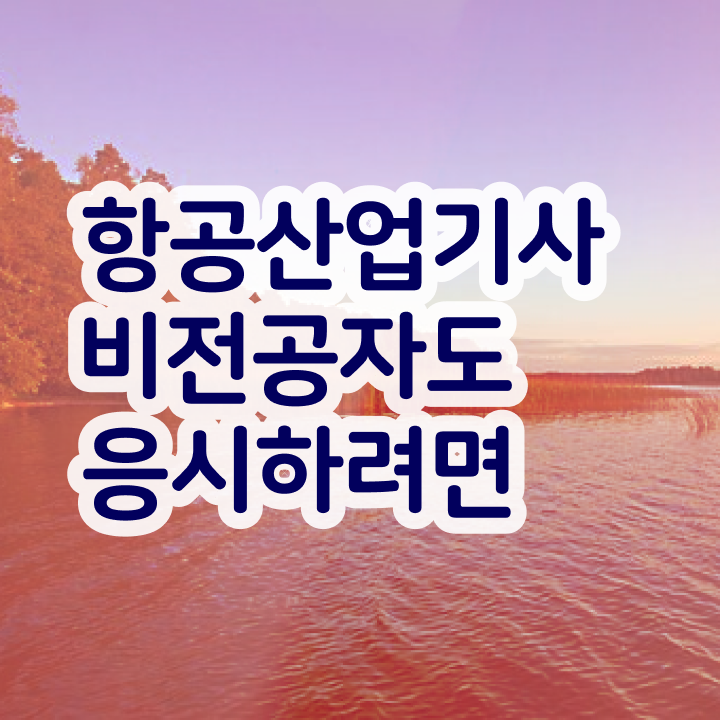  항공산업기사 과목 항공산업기사 응시조건 집에서 온라인으로 4개월 만에 준비한 후기