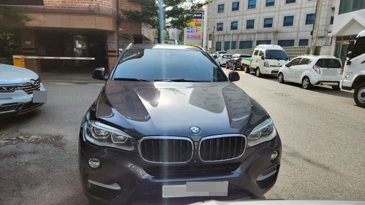  BMW F16 X6  애플카플레이 안드로이드 오토 사용