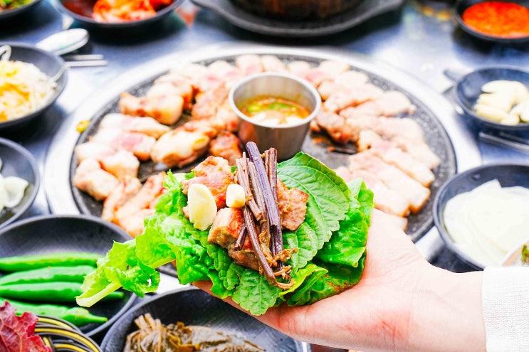  낭만있던 제주 용두암 맛집 오멍가멍흑돼지