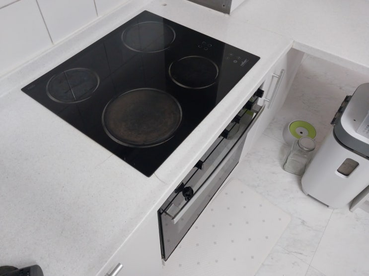  가스오븐렌지 위치 싱크대 하부장 교체 설치 / 레일 부엌장 시공