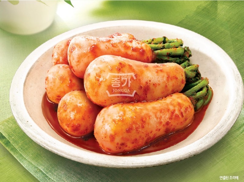 아삭한 종가 총각김치 5kg로 맛있게 식사하세요!