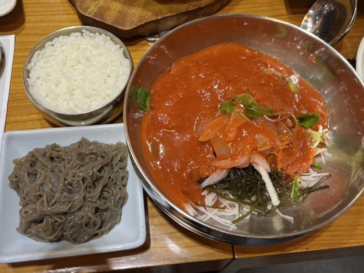  부산 해운대 물회 맛집 고등어회 한어부의고등어사랑