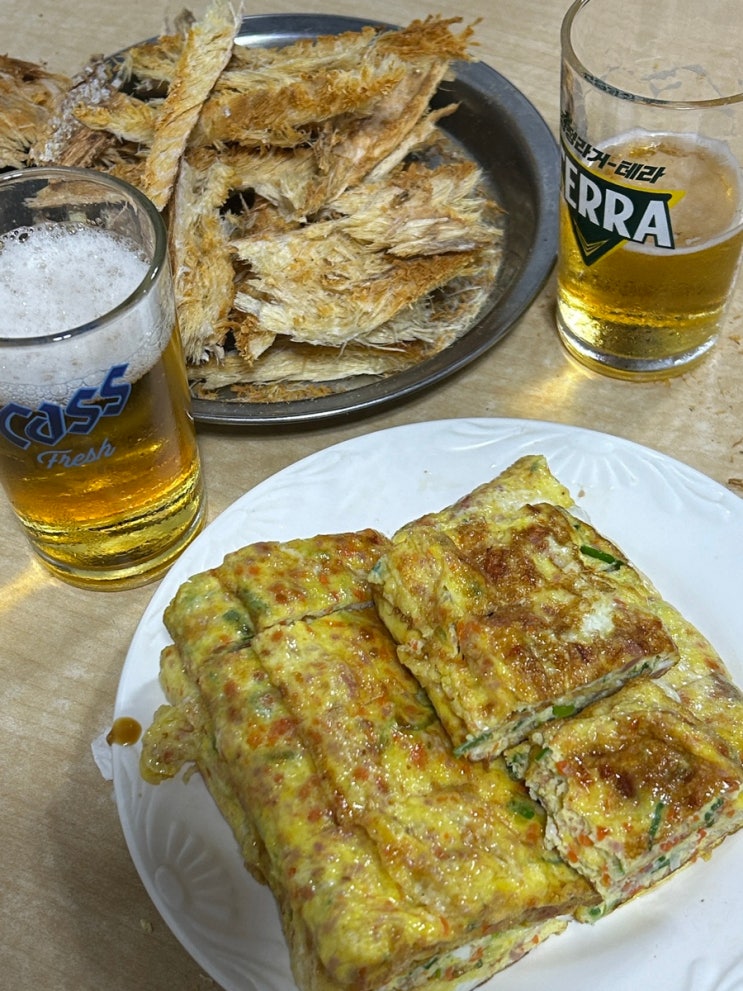  전북 전주, 전일갑오 (가맥집, 황태구이, 계란말이)