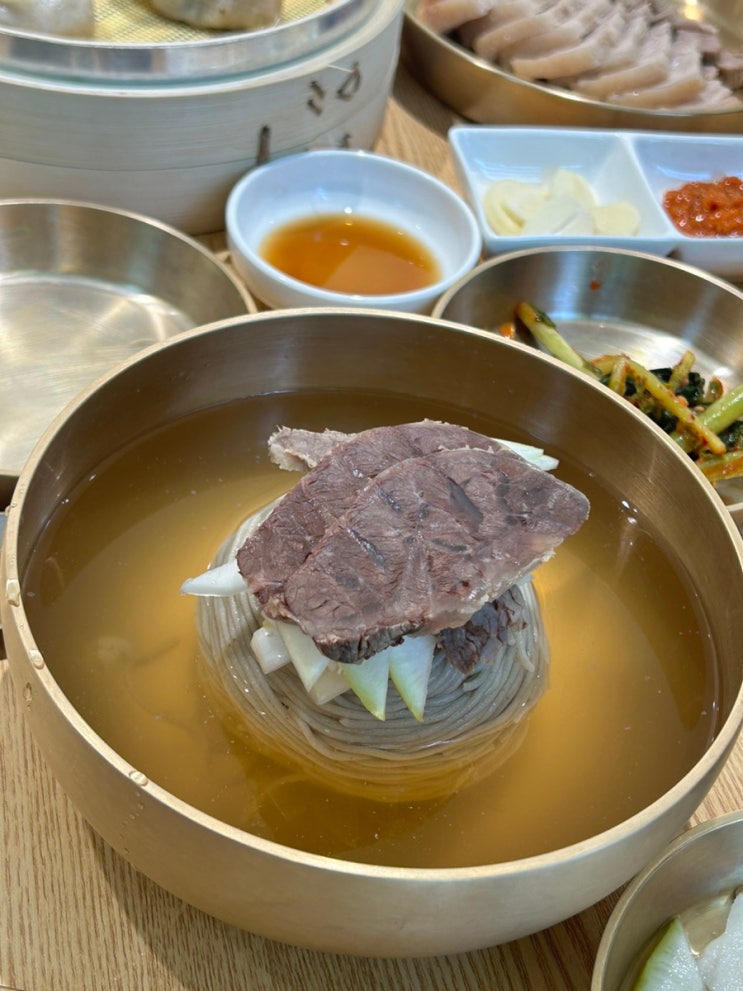  분당 율동공원 평양냉면 맛집 :: 율평 수육이랑 만두도 굿