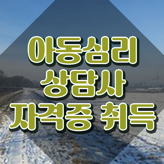  아동심리상담사 시험 , 아동심리상담사 자격증 비용없이 온라인으로 합격한 전략 및 향후 전망
