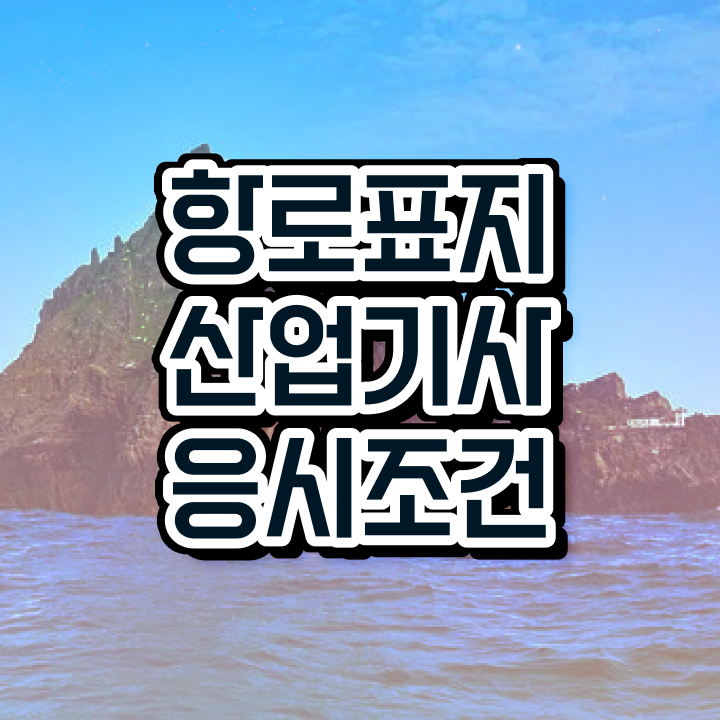  항로표지산업기사 후기 항로표지산업기사 응시자격 인강으로 4달만에 완료한 비법