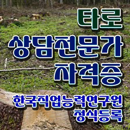  타로인터넷강의 , 타로상담전문가 인강만 듣고 취득한 과정