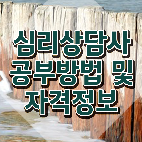  심리상담사문제집 , 심리상담사 자격증 온라인으로 준비한 방법 콕콕 짚어드립니다