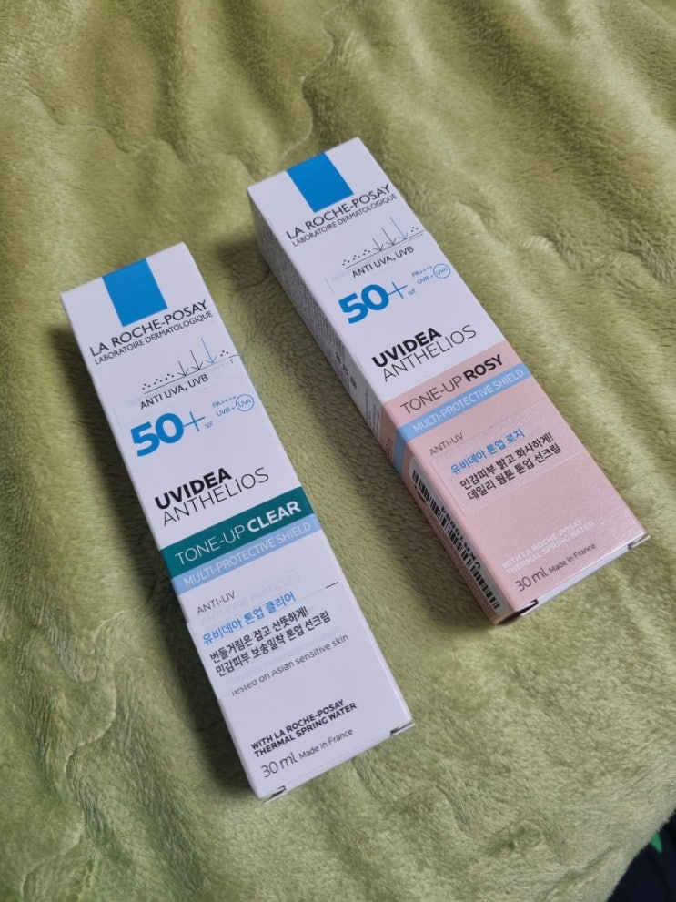  라로슈포제 피부를 보호하는 완벽한 선택 유비데아 톤업 선크림!