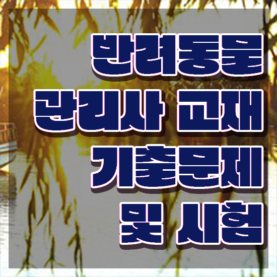  반려견행동분석 , 반려동물관리사 자격증 합격정보 체크해보세요
