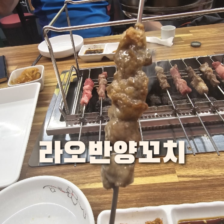  신항 양꼬치집 오픈 라오반양꼬치