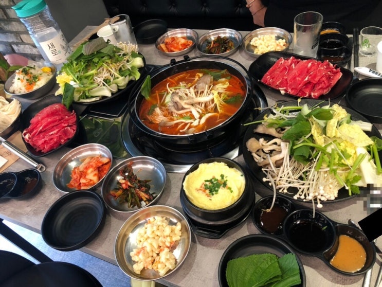  만수동 샤브샤브 맛집 곳간 우대갈비 점심특선 대박