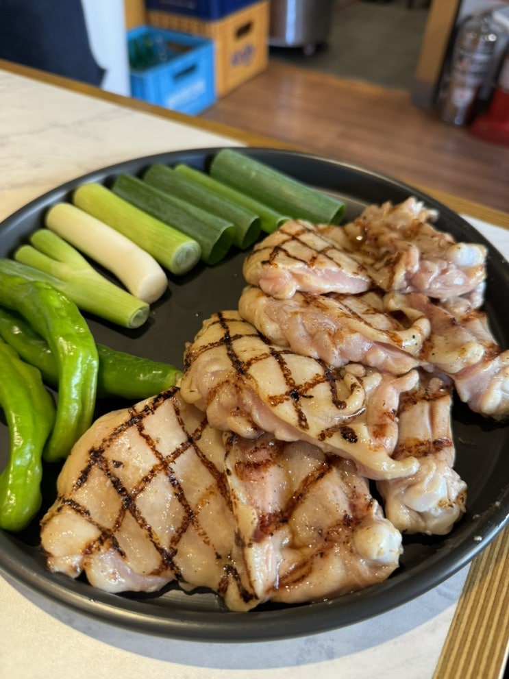  다산 맛집 팔각도 다산법조타운점(숯불닭갈비, 비빔칼국수)