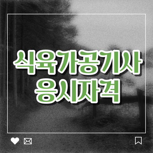  식육가공기사 응시자격 독학으로 4개월 만에 성공한 노하우